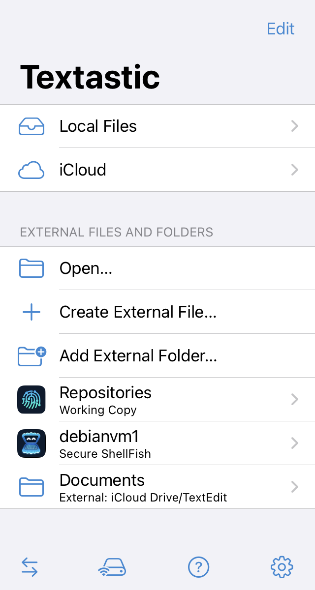 File Locations