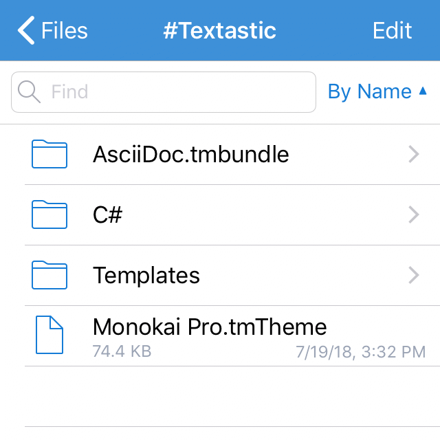 Custom syntax definitions, theme and template